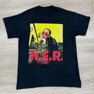 H.E.R Move On Up Hollywood Bowl LA Phil T Shirt Women's L